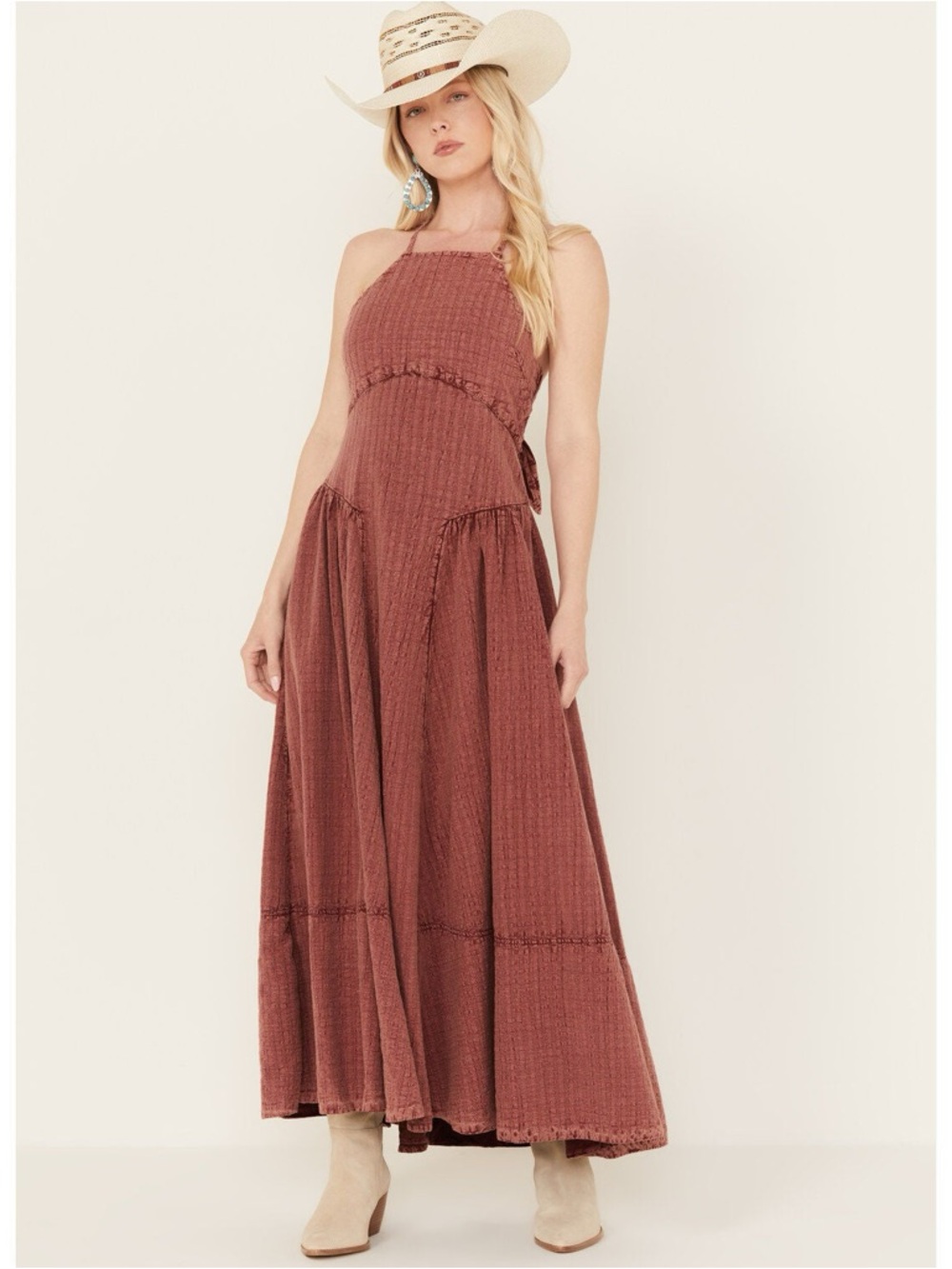 FREE PEOPLE WOMEN'S MIND OVER MATTER MIDI DRESS msrp$198